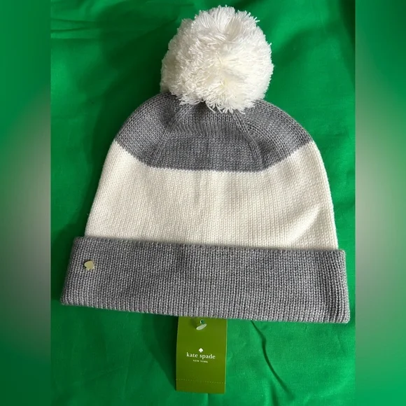 kate spade | Accessories | Nwt Kate Spade Gray And Cream  display picture 2